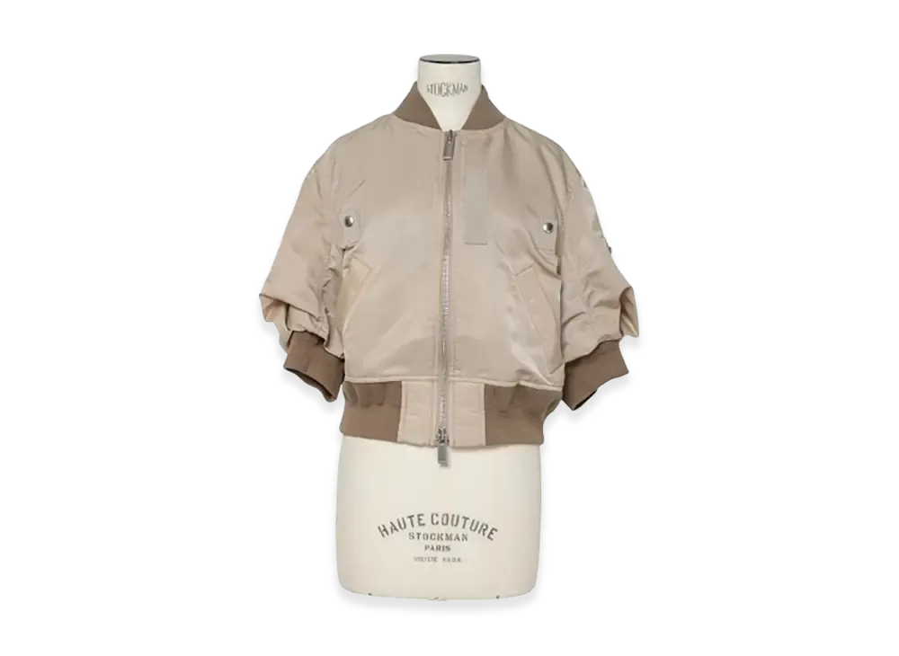 sacai Nylon Twill Blouson "Beige"