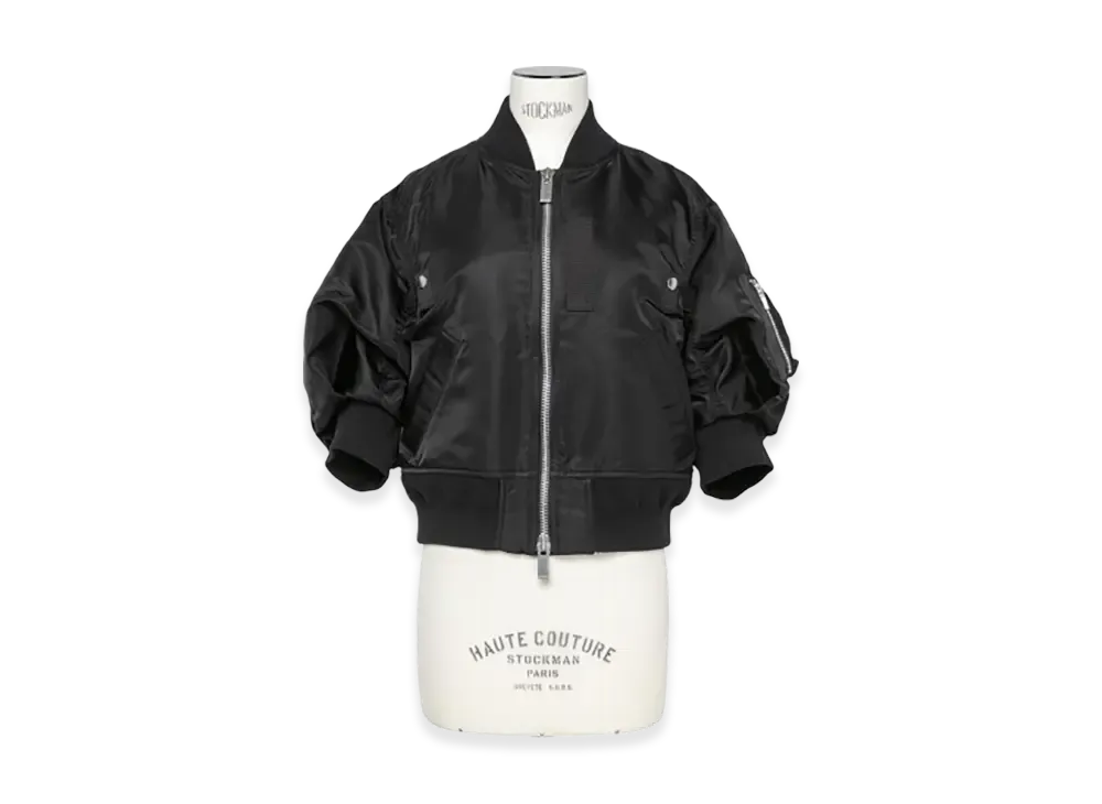 sacai Nylon Twill Blouson "Black"