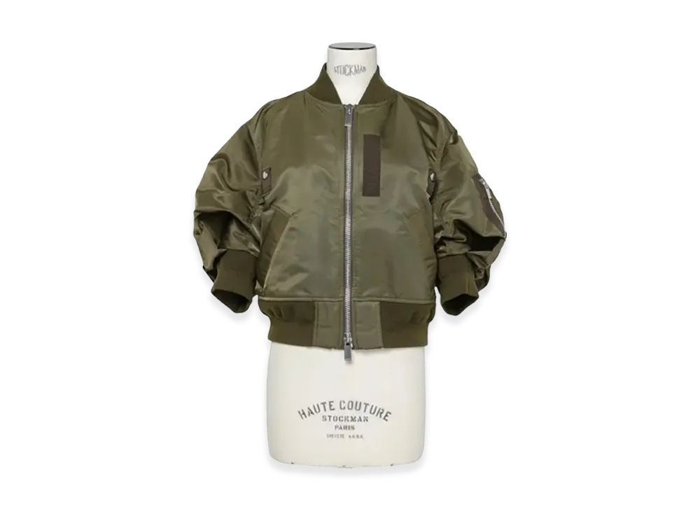 sacai Nylon Twill Blouson "Olive"