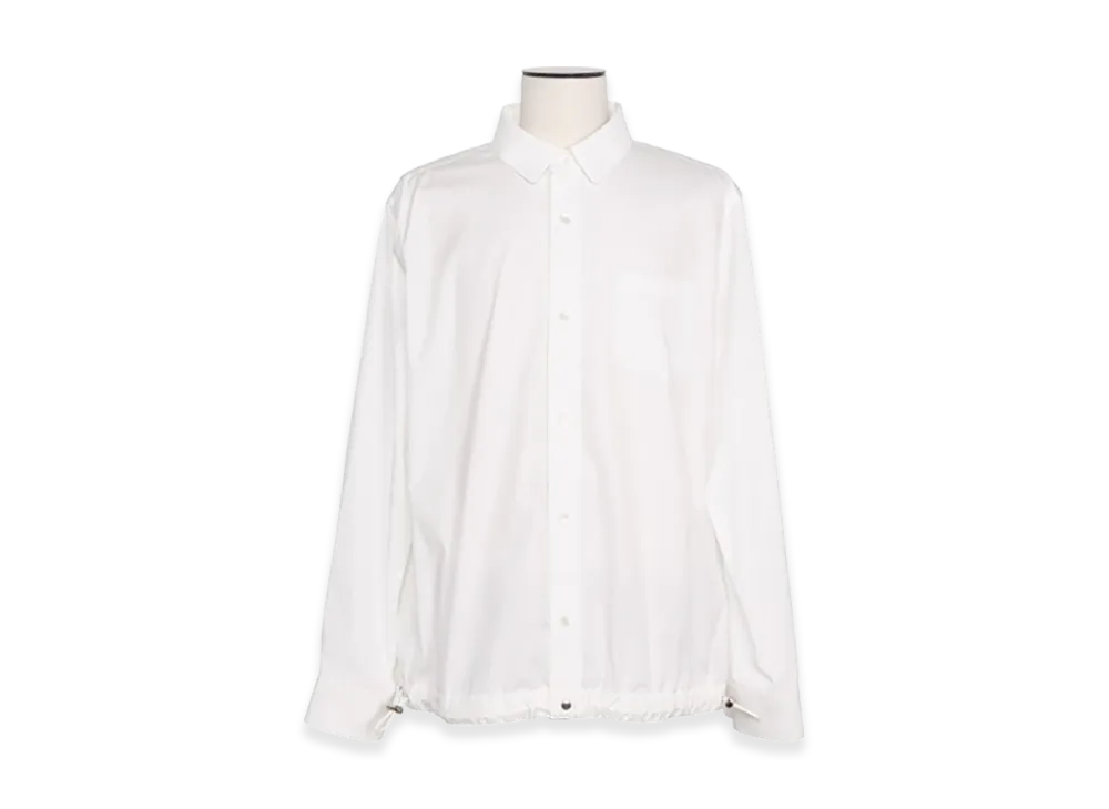 sacai Cotton Poplin Shirt "Off White"