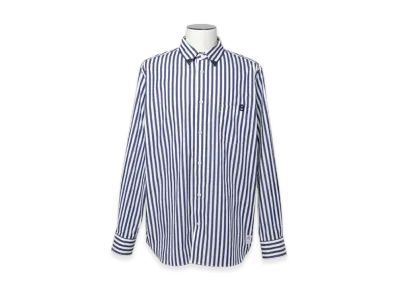 sacai ThomaS Mason S Cotton Poplin Shirt "Navy Stripe"