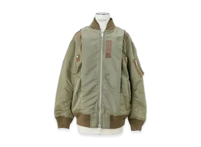 sacai Nylon Twill Blouson "Beige"