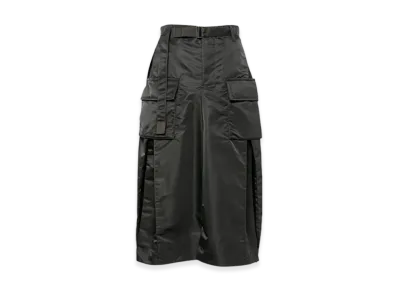 sacai Nylon Twill Skirt "Black"