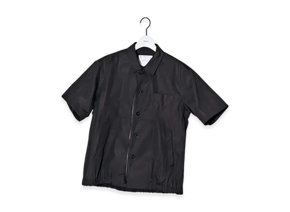 sacai Cotton Poplin Shirt "Black"