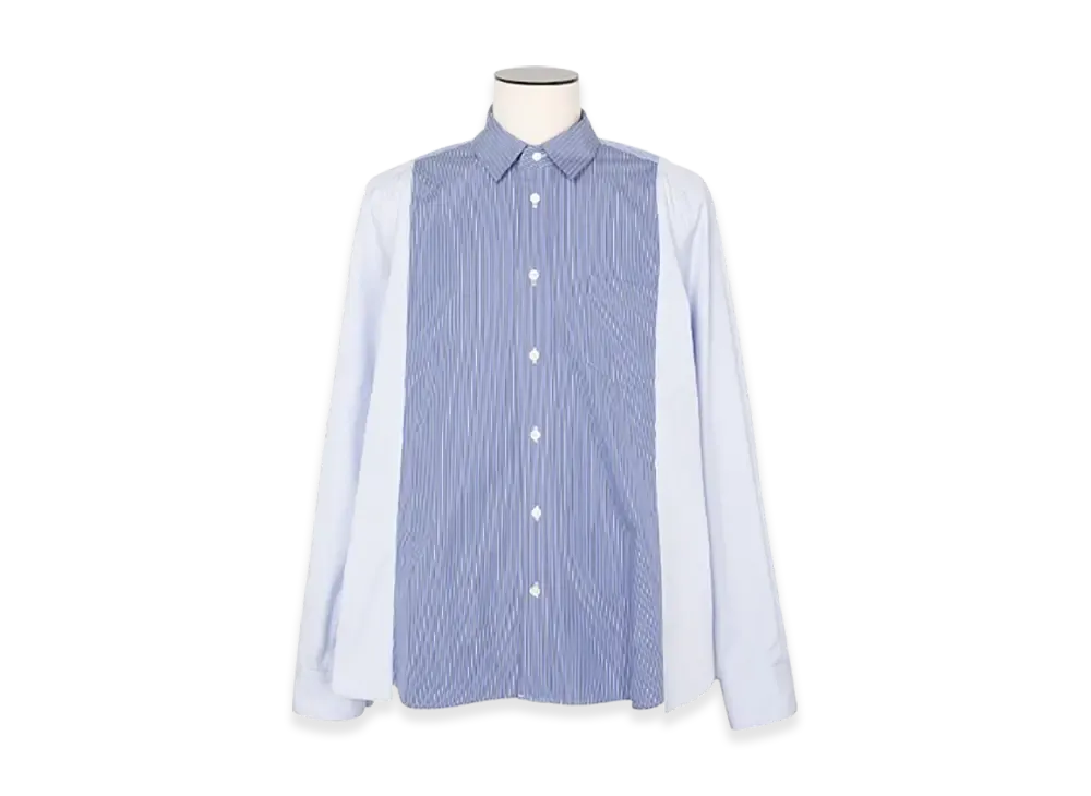 sacai Cotton Poplin Shirt "Stripe Mix"