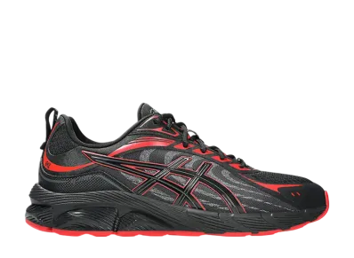 アシックス ゲルクォンタム180 8 "ブラック/クラシックレッド"