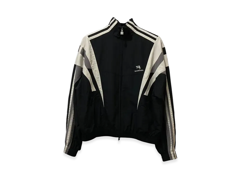 バレンシアガ スポーティB トラックジャケット "ブラック"