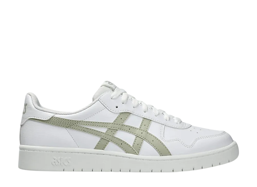 アシックス ジャパン S "ホワイト/ドライドリーフグリーン"