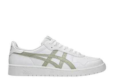 アシックス ジャパン S "ホワイト/ドライドリーフグリーン"