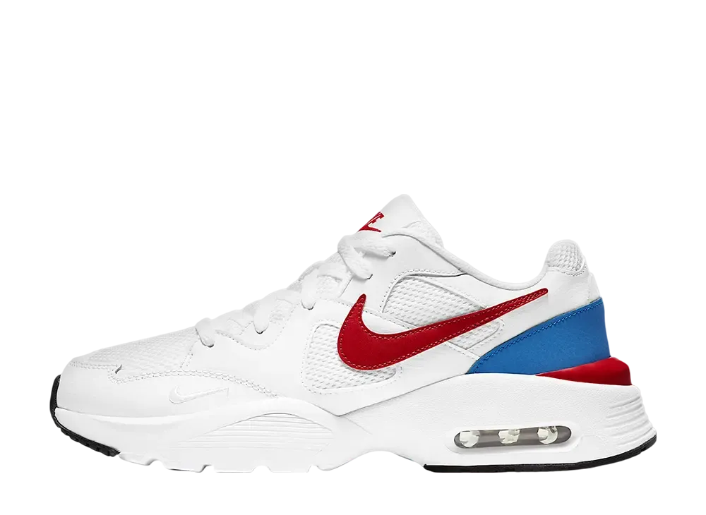 Nike Air Max Fusion "White/Pacific Blue/Gym Red"