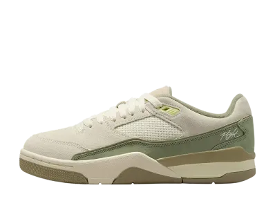 Nike Women's Jordan Flight Court "Medium Khaki/Oil Green/Luminous Green"