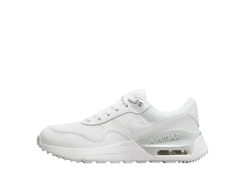 Nike GS Air Max SYSTM "White/Pure Platinum/White"