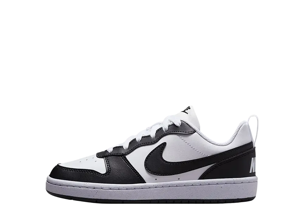 ナイキ GS コート ボロー ロー リクラフト "ホワイト/ブラック" (キッズ)