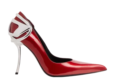 DIESEL Women's D-Ten&Half P "Red"