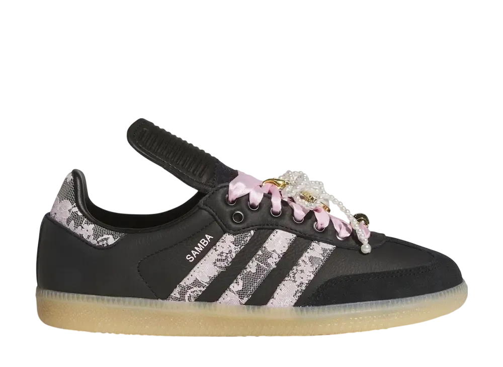 アディダスオリジナルス ウィメンズ サンバ LT "コアブラック/クリアピンク/ブリスピンク"