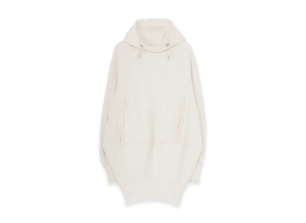 Yohji Yamamoto Cotton French Terry As Hoody "Ivory"