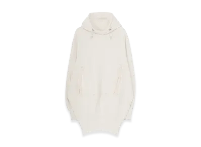 Yohji Yamamoto Cotton French Terry As Hoody "Ivory"