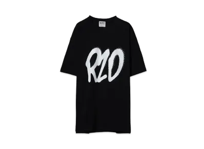 ReZARD × Masato Yamaguchi \ x Spray Logo Print T-Shirts "BLACK"