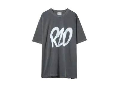 ReZARD × Masato Yamaguchi \ x Spray Logo Print T-Shirts "PIGMENT BLUE"