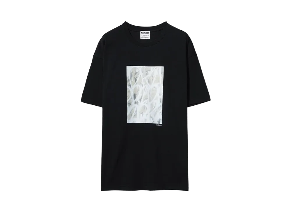 ReZARD × Masato Yamaguchi \ x Spray Logo Graphic T-Shirts "BLACK"