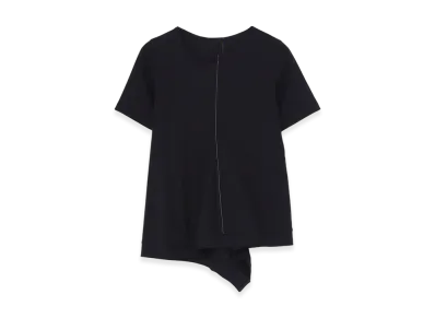 Yohji Yamamoto Smooth Crew Neck Short Sleeve "Black"