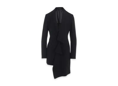 Yohji Yamamoto Wool Unbalanced Jacket "Black"