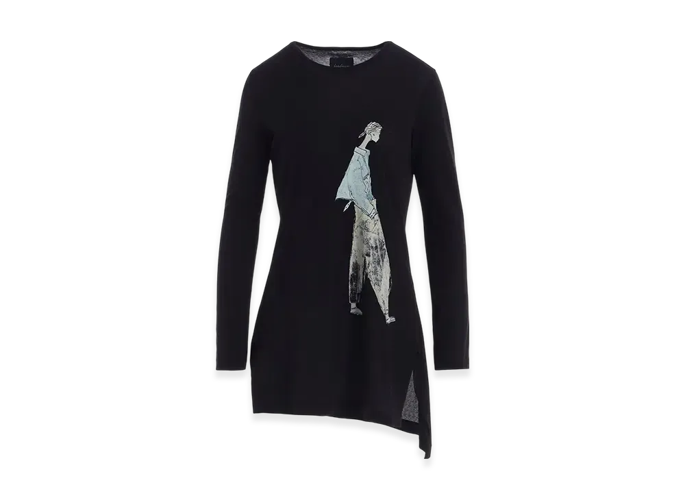 Yohji Yamamoto Dessin D R-Dessin D T "Black"