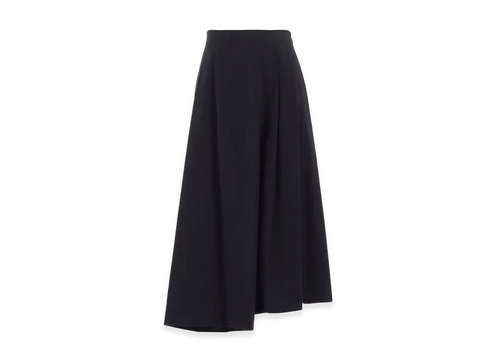 Yohji Yamamoto C/Li Canvas Skirt Pants "Black"