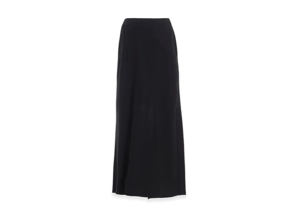 Yohji Yamamoto C/Li Gabardine L Big Pocket Detail Skt "Black"