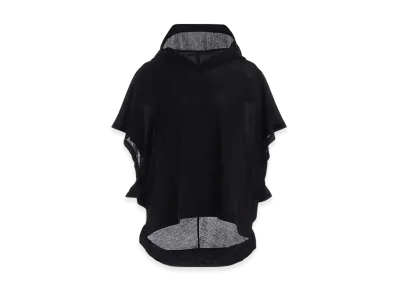 Yohji Yamamoto Gassing Yarn Single Jersey French Sleeve Hoodie "Black"