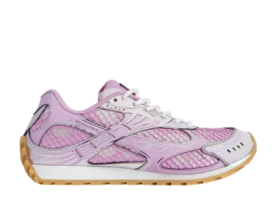 Bottega Veneta Orbit Sneaker "Gloss/Silver"