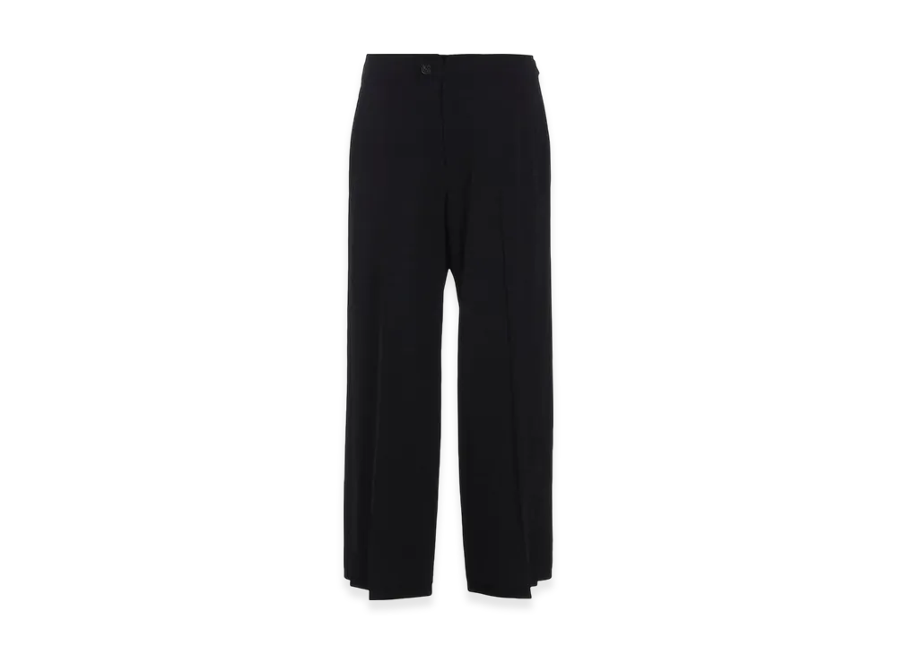 Yohji Yamamoto Wool Wide Pants "Black"