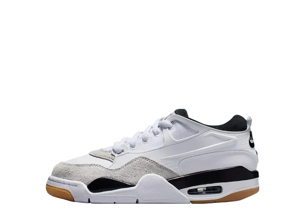 Nike GS Air Jordan 4 RM "White/Black/Gum"