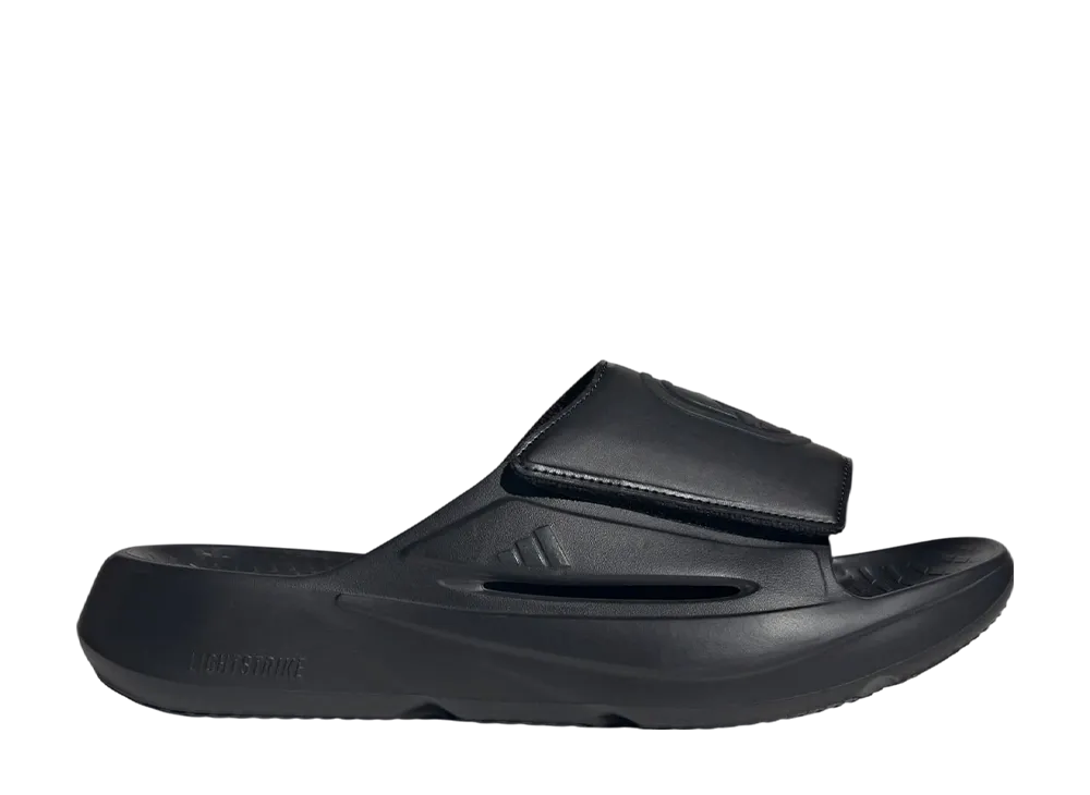 adidas Lightblaze Slides "Core Black/Carbon"