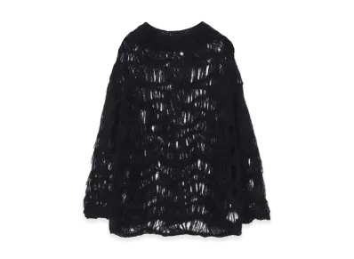 Yohji Yamamoto Maon Crewneck Sweater "Black"