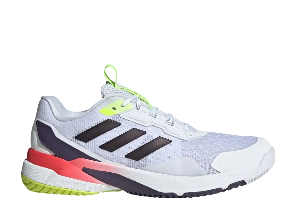 アディダス クレイジーフライト6 インドア "クラウドホワイト/オーロラメッツ/セミルシッドレッド"