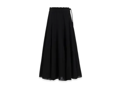 Yohji Yamamoto C/L/Ra Cambric R-Topeel SKT "Black"