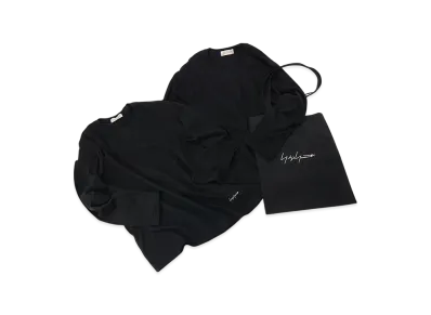 Yohji Yamamoto 2 Pack T-Shirts & Totebag "Black"