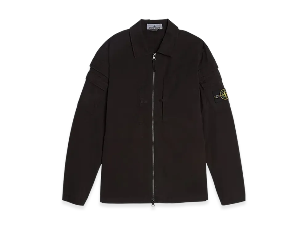 Stone Island 791510610 Stretch Overshirt "Black"