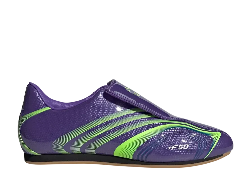 adidas Women's Taekwondo F50 "Purple Rush/Lucid Lemon/Royal Blue"