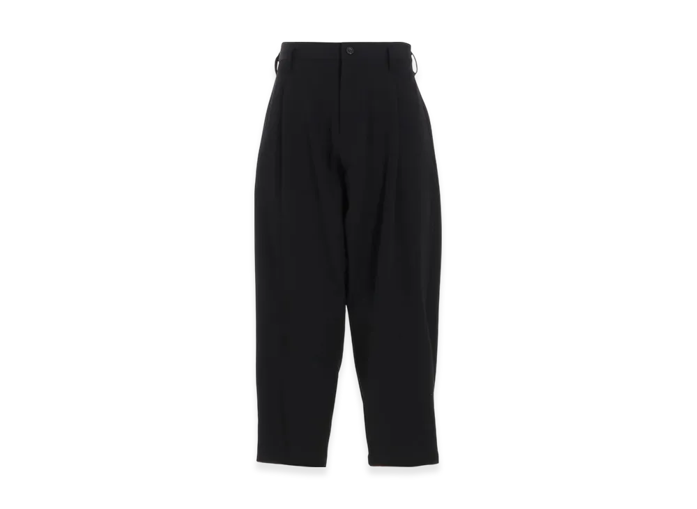 Yohji Yamamoto Gabardine Cropped Pants "Black"