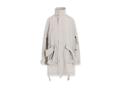 Yohji Yamamoto C/Ny Weather R-String Coat "Gray"