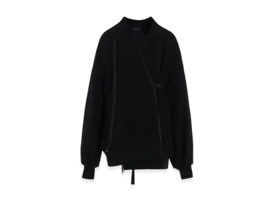 Yohji Yamamoto Ry/Li Poplin R-3Way Bomber "Black"