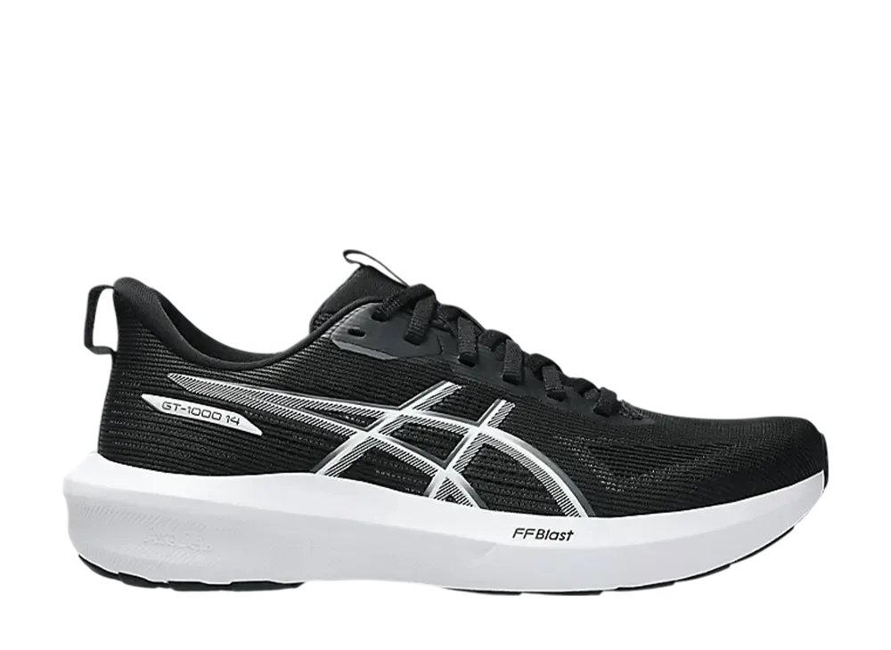 アシックス ウィメンズ GT1000 14 "ブラック/ホワイト"