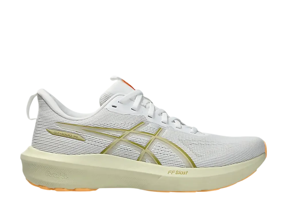 アシックス GT1000 14 "ホワイト/レモングラス"
