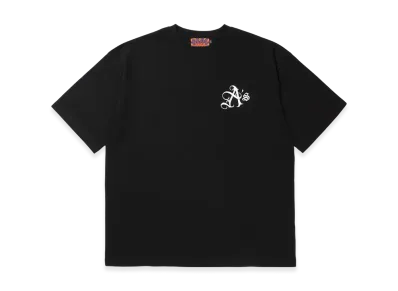 APHRODITEGANG A's Logo Embroidery S/S Tee "Black/White"