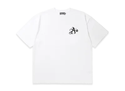 APHRODITEGANG A's Logo Embroidery S/S Tee "White/Black"