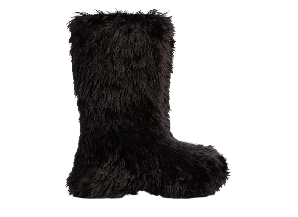 クロックス × バレンシアガ ブーツ "ブラック"