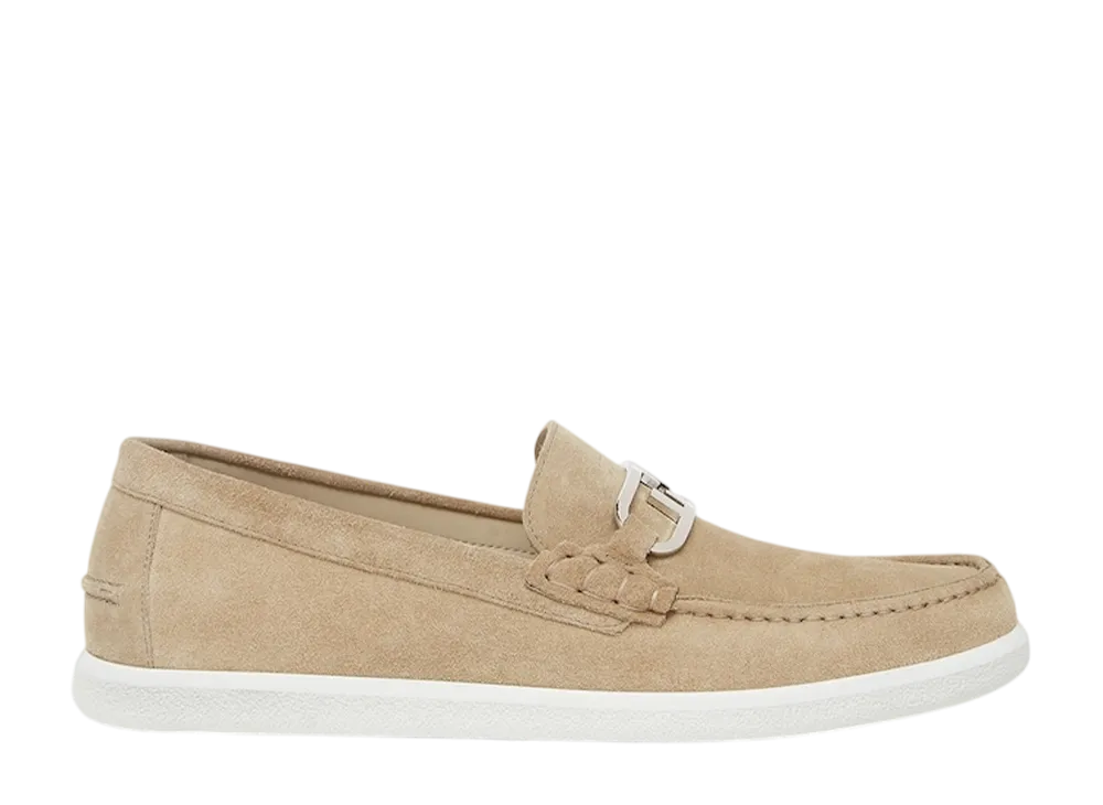 フェンディ オーロック ローファー "ベージュ"