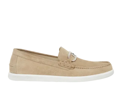 FENDI OLock Loafers "Beige"